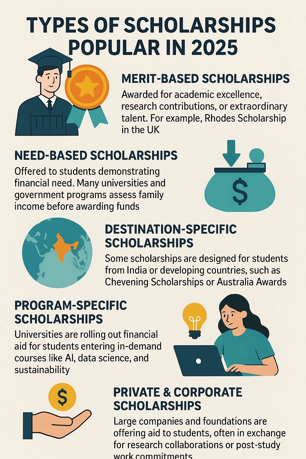 Top Scholarships for Indian Students 